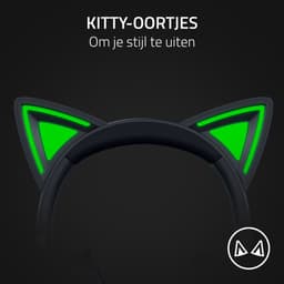 Razer Kraken Kitty V2 - Gaming Headset - 7.1 Surround - RGB - Zwart — thumbnail 3