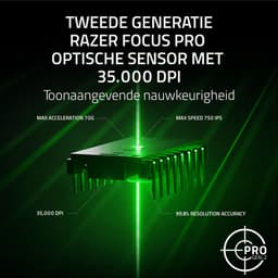 Razer Basilisk V3 Pro 35K - Draadloze Gaming Muis - Ergonomisch - RGB - 4-weg Scrollwiel - Zwart — thumbnail 4