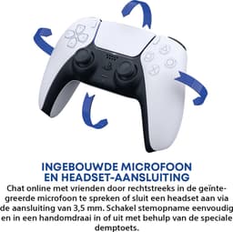 Sony PS5 DualSense Draadloze Controller - Starlight Blue — thumbnail 4