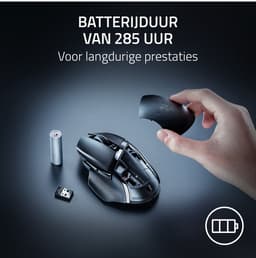 Razer Basilisk V3 X HyperSpeed - Draadloze Gaming Muis - Ergonomisch - RGB - 18.000 DPI - Zwart — thumbnail 9