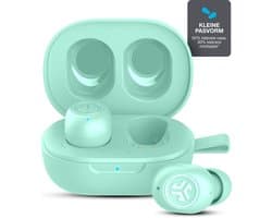 JLab JBuds Mini Draadloze Oordopjes - Bluetooth Oortjes Draadloos - 20 uur Batterijduur - Klein Design - Noise Cancelling Microfoon - Touch Sensoren - Multipoint - Mint