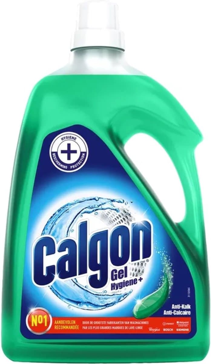 Calgon Hygiëne+ Gel Wasmachine Reiniger en Anti Kalk - 2,25L - 45 Wasbeurten — afbeelding 1