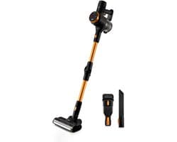 Ufesa Inspire U5 Digital 2-in-1-steelstofzuiger AC Droog Zakloos 0,5 l 300 W Zwart, Geel 2 Ah