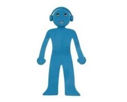 Leeslampje - Mannetje - Lichtblauw - E-Reader - Multifunctioneel