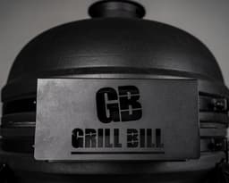 XL Kamado BBQ 23.5", Grill Bill Pro III - Supercompleet - Houtskoolmand - Multilevel System met gietijzeren en RVS roosters - Aslade - Grate Organizer - Onderstel met Extra Grote Wielen - Handlebar — thumbnail 4