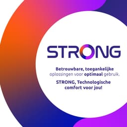 STRONG - Full HD TV 40" (99 cm) SRT40FF2003C - Drievoudige tuners - 3 HDMI-poorten (1 ARC) + 2 USB-poort + Optisch + Mini-AV + Terrestrisch/Sat - Zwart — thumbnail 3