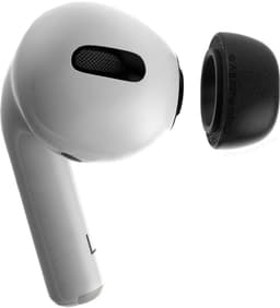Foam eartips geschikt voor Airpods Pro (2) - zwart - 6× Mix (2×S + 2×M + 2×L) - zachte memory foam opzet oortjes - foamigo® — thumbnail 2