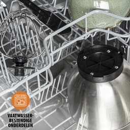 Royalty Line® PKM700 Keukenmachine - Keukenmixer 4 Liter - 1000W Keukenrobot - Foodprocessor Met Accessoires - Zwart — thumbnail 3