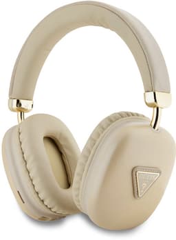 Guess Bluetooth Stereo Koptelefoon - Saffiano Triangle Logo - Goud — thumbnail 1