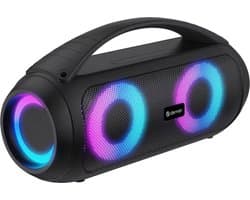 Denver Bluetooth Speaker Draadloos - Lichteffecten - Muziek Box - AUX - TWS Pairing - BTG616