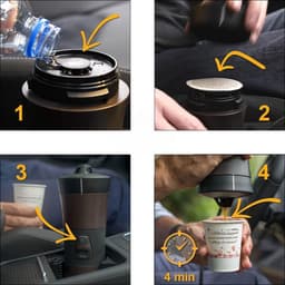 12V Koffiezetapparaat - Voor Auto & Camping - Compact Ontwerp - Draagbaar — thumbnail 3