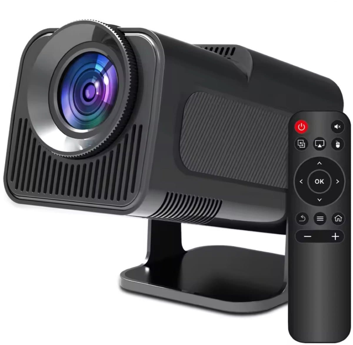HY320 – Ultieme Draagbare Mini Beamer – WiFi 6 - 1080P HD - 390 ANSI - Android 11 - Bluetooth 5.0 – Home Cinema — afbeelding 1