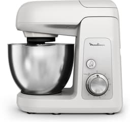 Moulinex Bake Partner QA523B10 keukenmachine 1100 W 4,6 l Roestvrijstaal, Wit — thumbnail 2