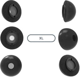 Foam eartips geschikt voor Samsung Galaxy Buds3 Pro Galaxy Buds3 Pro - 6× Extra Large - memory foam opzet oortjes - foamigo® — thumbnail 2