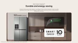 LG GSLC41PYPE Amerikaanse koelkast 641L met water- en ijsdispenser zonder leidingwerk - SpacePlus icemaker - LinearCooling voor stabiele versheid - ruime 641L inhoud voor gezinnen en stille. Energieklasse E — thumbnail 7
