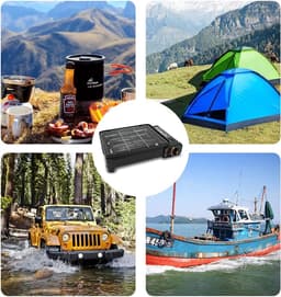 SMH LINE® Draagbare Party Grill - Camping kooktoestel - Gas barbecue - Incl. 8x Gasflessen — thumbnail 4