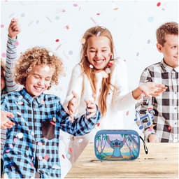 Stitch Bluetooth® draagbare luidspreker met stoffen afwerking — thumbnail 2