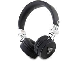 Guess Bluetooth Stereo Koptelefoon - Grained Triangle Logo - Zwart