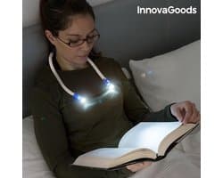 Innavagoods Handige Led Leeslamp - Leeslampje slaapkamer - Led leeslampje - Leeslampje voor boek - Leeslampje - Leeslamp slaapkamer - Leeslamp bed