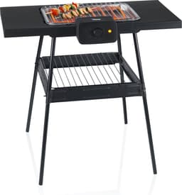 Tristar Elektrische Barbecue Staand BQ-2870 - Te gebruiken als Tafel BBQ - 36,5 x 25,5 cm - Zwart — thumbnail 1