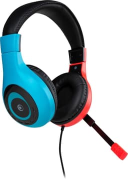 Nacon Stereo Gaming Headset V1 - Nintendo Switch - Neon Rood/Blauw — thumbnail 3