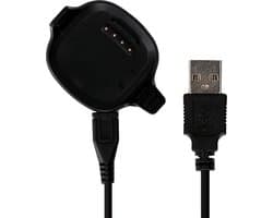 kwmobile USB-oplaadkabel geschikt voor Garmin Forerunner 10 / 15 kabel - Laadkabel voor smartwatch - in zwart