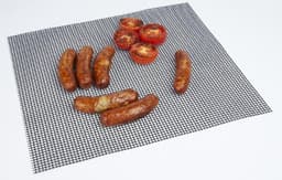 Barbecuemat - Barbecuematje - Grilmat - Grilmatten - Voor Barbecue of Oven - BBQ Mat - 1 stuk - 30 x 40 cm — thumbnail 3