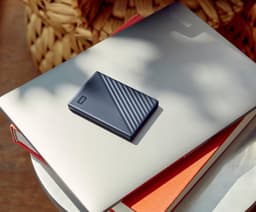 Western Digital My Passport - Compatibel met Mac - Externe Harde Schijf - Blauw - 2 TB — thumbnail 2