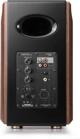 Edifier S2000MKIII bluetooth 5.0 met aptx boekenplank speakers - Walnoot — thumbnail 2
