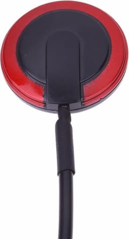 Premium Contact Microfoon voor Pickup Instrument - Gitaar, Viool & Ukelele - Contactmicrofoon - 1/4 Jack - Zwart/Rood — thumbnail 5