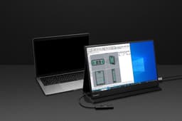 PEPPER JOBS portable monitor XtendViz XV1610F - draagbare monitor- Full HD USB-C IPS - HDMI & USB C - Samsung Dex - 15.6 Inch — thumbnail 14