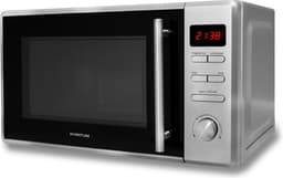 Inventum MN207S Solo magnetron - 20L - 800W - 8 kookprogramma's - Display - Ontdooifunctie - Zilver — thumbnail 4