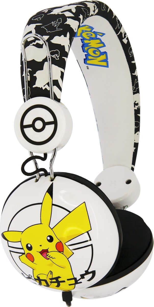 Pokémon - Pikachu - kinderkoptelefoon met volumebegrenzing - verstelbaar - comfortabel — afbeelding 1