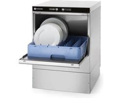 HENDI Vaatwasser – elektronische bediening – roestvrij staal – 50x50 cm – 230V/3600W