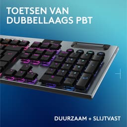Logitech G915 X Lightspeed - Draadloos Gaming Toetsenbord - Tactile - Qwerty - Zwart — thumbnail 5