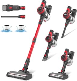 STANEW® Steelstofzuiger - Steelstofzuiger Draadloos - Steelstofzuiger Kruimeldief Draadloos -Steelstofzuigers Met Kruimeldief - Steelstofzuigers - Steelstofzuiger Zonder Zak Op Accu - Stofzuiger Draadloos - Steel stofzuiger — thumbnail 1