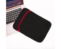 Zwarte Laptopsleeve - Laptop sleeve - Laptophoes - Laptoptas - Zwart - 36/26CM - Neopreen - Laptopbeschermer - CHPN