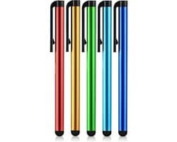 Jawes- Touchscreen Pennen- 5stuks- Diverse kleuren- Stylus pen- Styluspennen- Smartphone- Tablet pen- Stylus pennen- Laptop pen-  Touchscreen pen