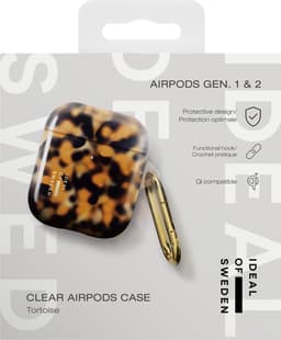 iDeal of Sweden Clear Case voor de Apple AirPods 1 / 2 - Tortoise — thumbnail 4