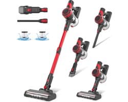 Kruimeldief Best Verkocht - Kruimeldief Snoerloos - Handstofzuiger Draadloos - Handstofzuiger 4 In 1 - Steelstofzuiger - Steelstofzuiger Draadloos - Steelstofzuiger Zonder Zak Op Accu - Twee Snelheidsstanden - Krachtige Zuigkracht