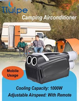 TTulpe CampCool AC-10, draagbare airconditioner, 1000 Watt, R290 — thumbnail 6