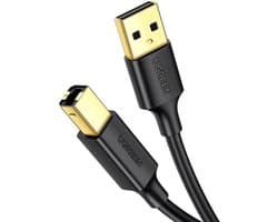 Ugreen - kabel - voor printer USB-A - USB-B 480Mb/s 5m zwart - (US135)
