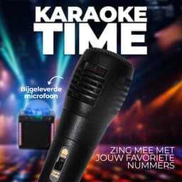 Denver Karaoke Set Kinderen & Volwassenen - Discolichten - Bluetooth - Incl. Microfoon - Speaker Party Box - Partybox - BTM618 — thumbnail 5