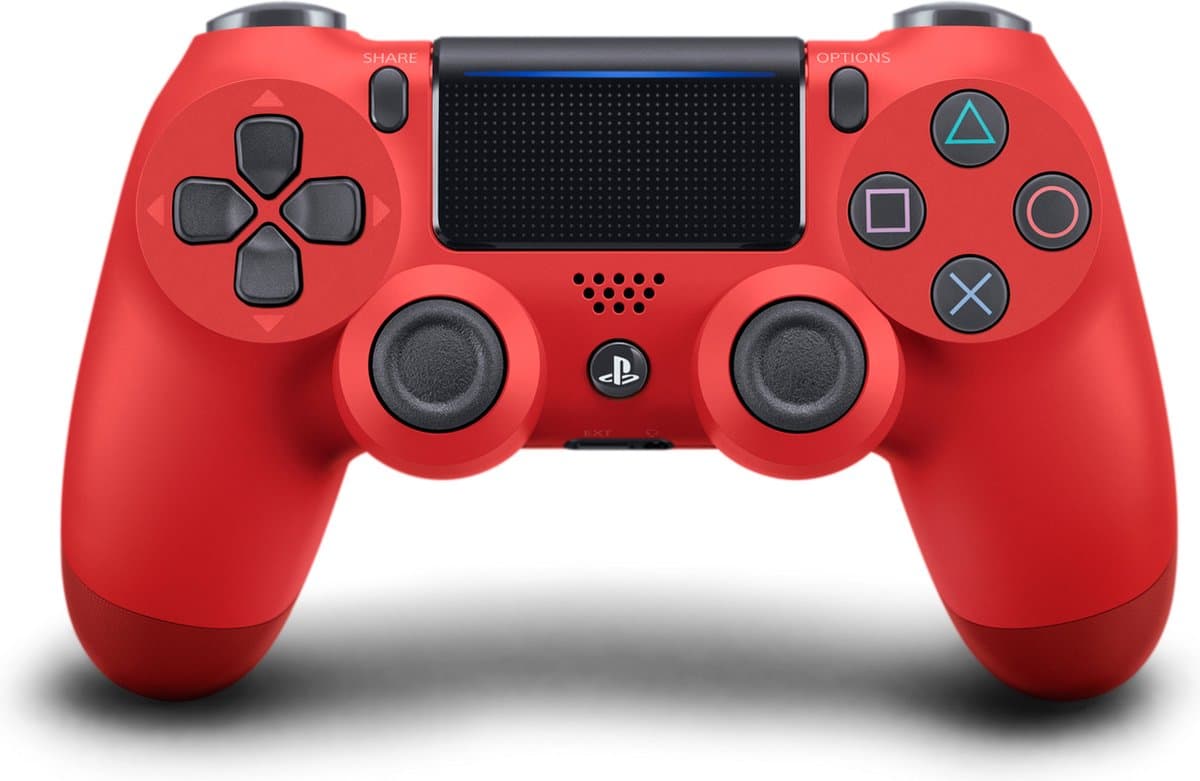 Sony Dual Shock 4 Controller V2 - PS4 - Rood — afbeelding 1