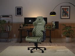 Corsair TC500 - Luxe PC-gamestoel - Gestoffeerde Zitting - Groen — thumbnail 3