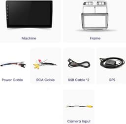geschikt voor Peugeot 307 2002 - 2013 | 4GB & 64GB | Carplay & Android auto | Autoradio met navigatie | Radio scherm | 2002 2003 2004 2005 2006 2007 2008 2009 2010 2011 2012 2013 — thumbnail 3
