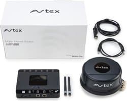 Avtex AMR104X 4G Dual Sim Cat6 Mobiel internet WiFi, Mobiele Internet-oplossing - Dual Sim en supersnelle CAT 6 4G-router voor camper en caravan LTE en Wi-Fi Antraciet