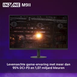 Sony Inzone M9 II – 27 inch - 4K Ultra HD – 160 Hz - Gaming Monitor — thumbnail 9