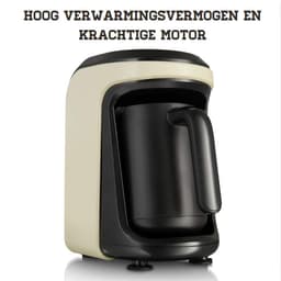 Turkse Koffiezetapparaat - 535W Automatische Temperatuur Instelling - Turks Koffiezetapparaat Anti-Overloopsysteem - 300 ml Capaciteit — thumbnail 3