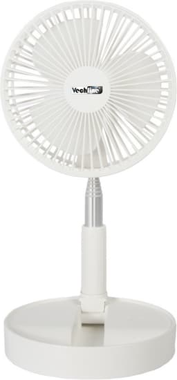Vechline Ventilator - Oplaadbaar - 4 Ventilatiestanden - Stil - Voor Camping en Thuis — thumbnail 5